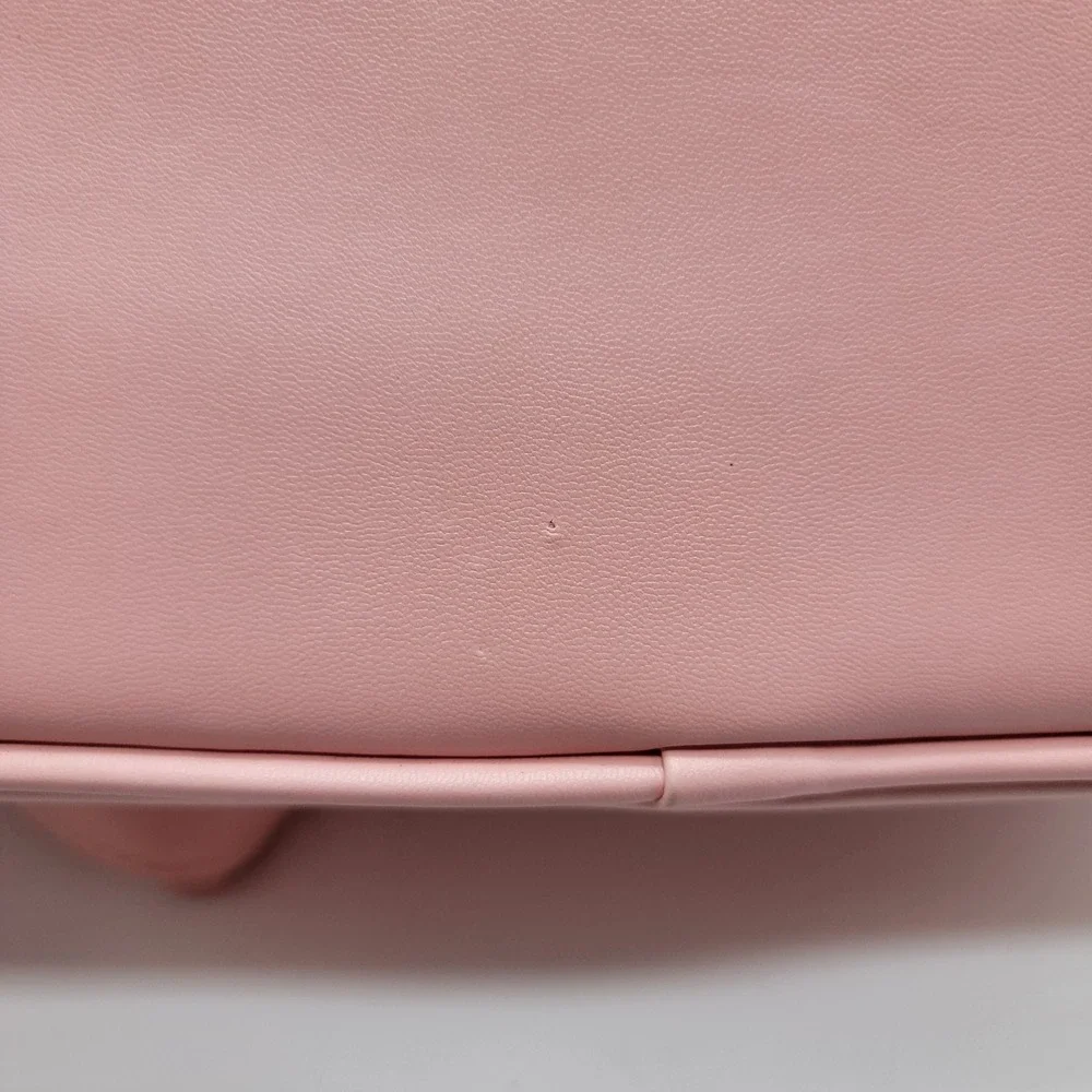 Pink Lacattura Toiletry Bag Travel Makeup Large Cosmetic Adjustable Compartments